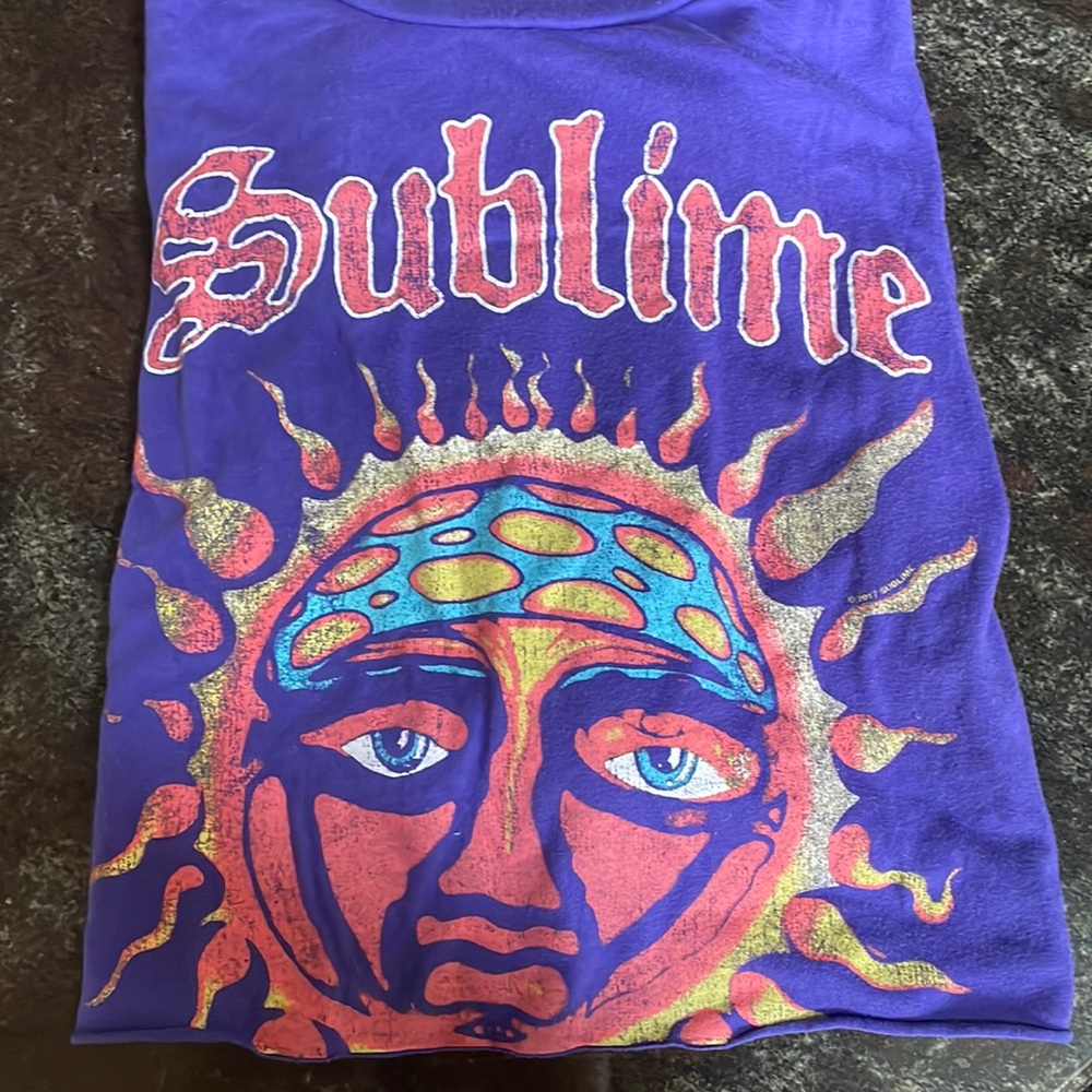 Sublime Long Sleeve Cropped Tee